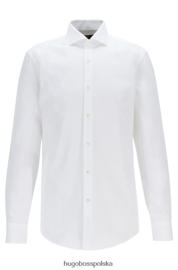 Hugo Boss koszula biznesowa Jason 50416107 biała biały R0X0H6381