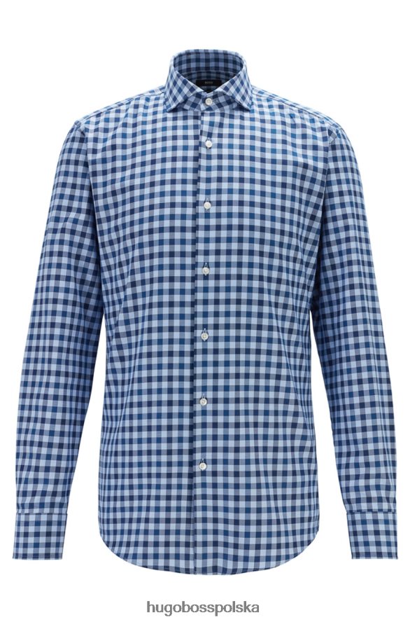 Hugo Boss koszula biznesowa jason 50415749 granatowa granatowy/czerwony R0X0H6383