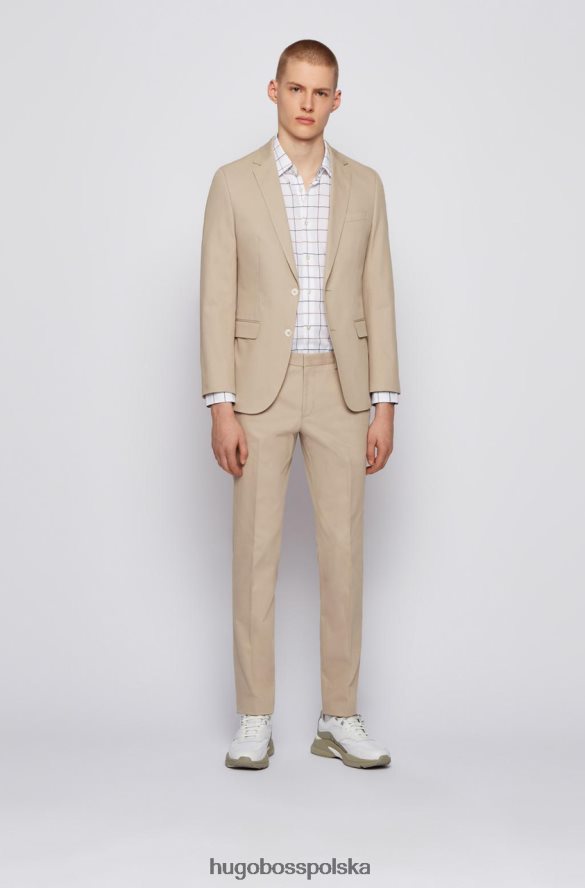 Hugo Boss koszula casual Ronni 50450744 żółta żółty/biały wzór/czerwony R0X0H6286