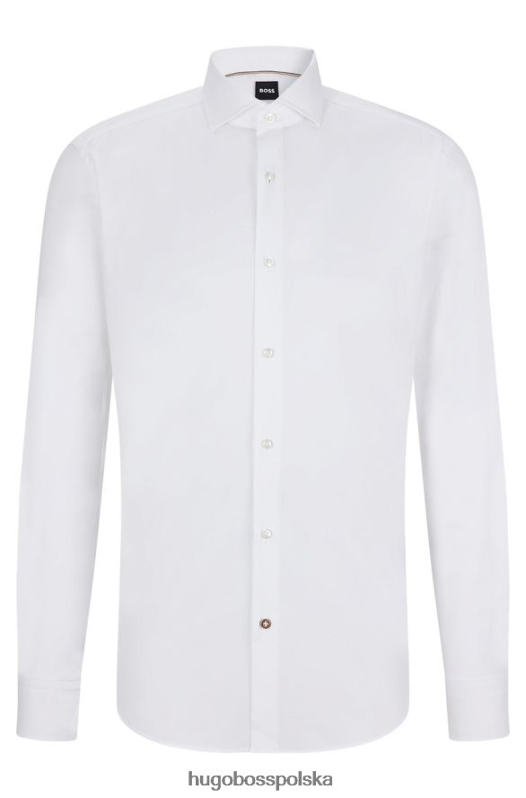 Hugo Boss koszula h-joe nr 50479948 biała biało niebieski R0X0H632