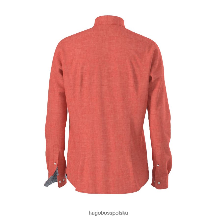 Hugo Boss koszula lukas 50448865 żółta żółty/czerwony/biały R0X0H6230