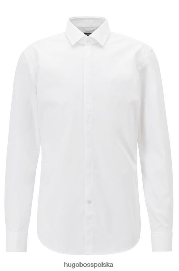 Hugo Boss koszula wieczorowa Jilias 50328296 biała biały R0X0H6433