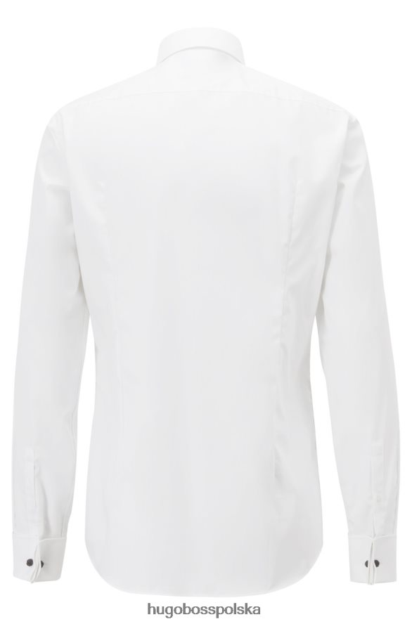 Hugo Boss koszula wieczorowa Jilias 50328296 biała biały R0X0H6433