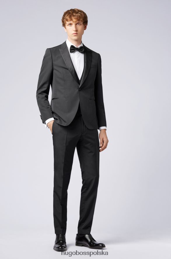 Hugo Boss koszula wieczorowa Jilias 50328296 biała biały R0X0H6433