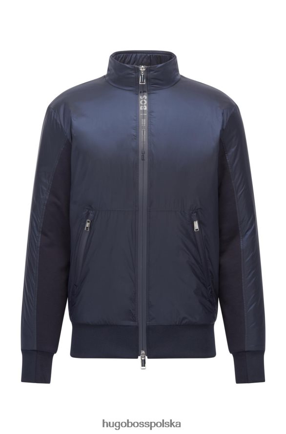 Hugo Boss x kurtka porsche shepherd 50466091 ciemnoniebieska ciemny niebieski R0X0H658