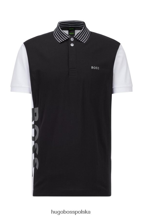 Hugo Boss koszulka polo paddy10 50466429 biała biały/czarny/czerwony/szary R0X0H693