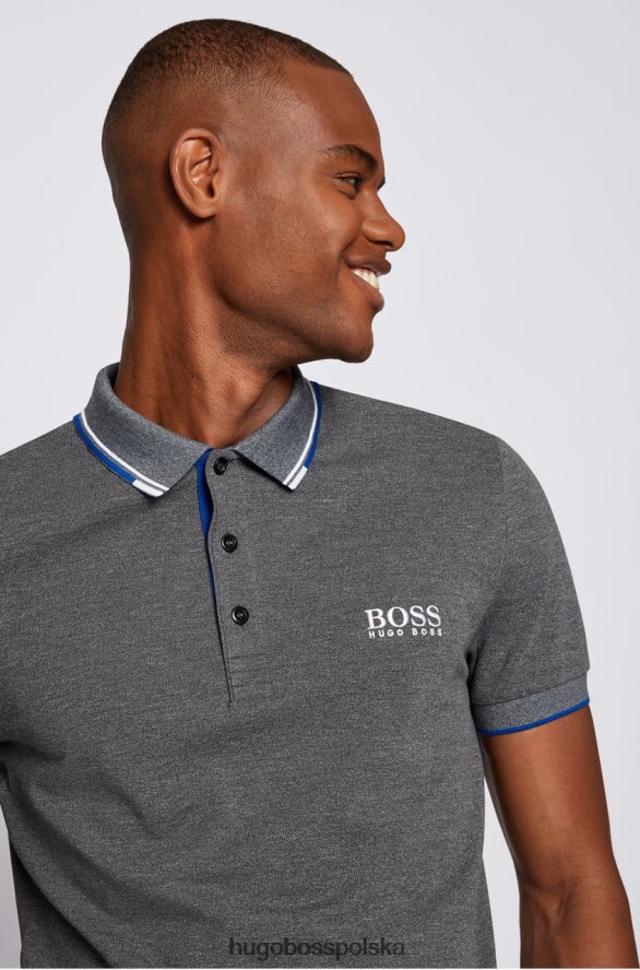 Hugo Boss koszulka polo paddy pro 50430796 granatowa granatowy/szary R0X0H6258