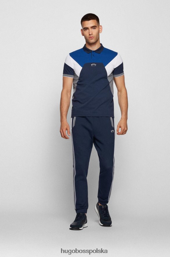 Hugo Boss koszulka polo paule1 50457042 zielona zielono-niebieski R0X0H6200