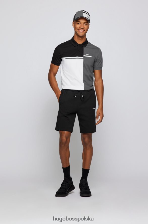 Hugo Boss polo paddy5 50466427 ciemnoszary ciemno szary R0X0H692