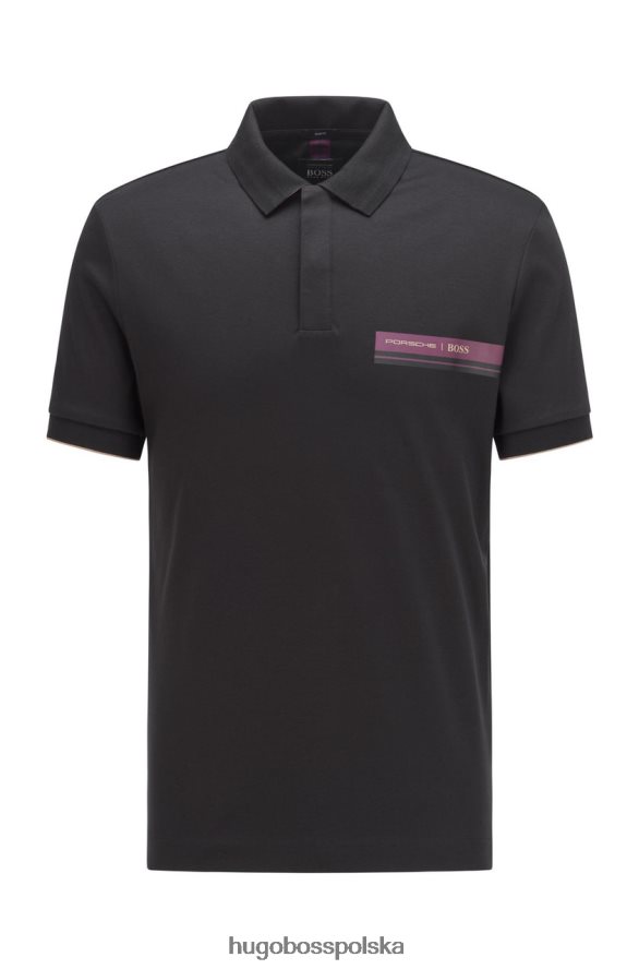 Hugo Boss x porsche polo phillipson 50457012 fioletowy fioletowy/czarny R0X0H6187