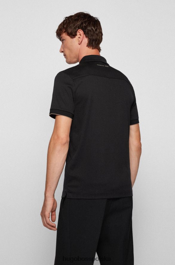 Hugo Boss x porsche polo phillipson 50457012 fioletowy fioletowy/czarny R0X0H6187