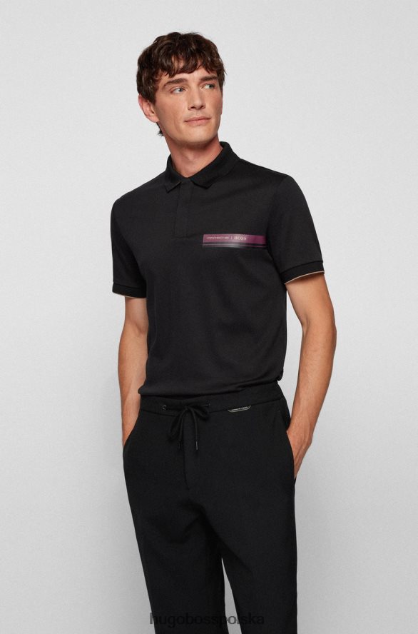 Hugo Boss x porsche polo phillipson 50457012 fioletowy fioletowy/czarny R0X0H6187