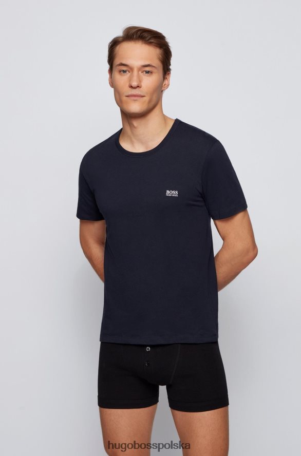 Hugo Boss Koszulka 3 szt. rn 50325887 czarna czarny/biały/granatowy R0X0H6184