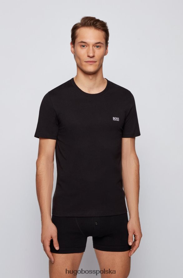 Hugo Boss Koszulka 3 szt. rn 50325887 czarna czarny/biały/granatowy R0X0H6184
