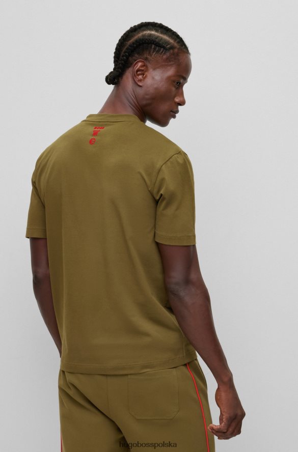 Hugo Boss Koszulka NBA z elastycznej bawełny byki NBA R0X0H61779