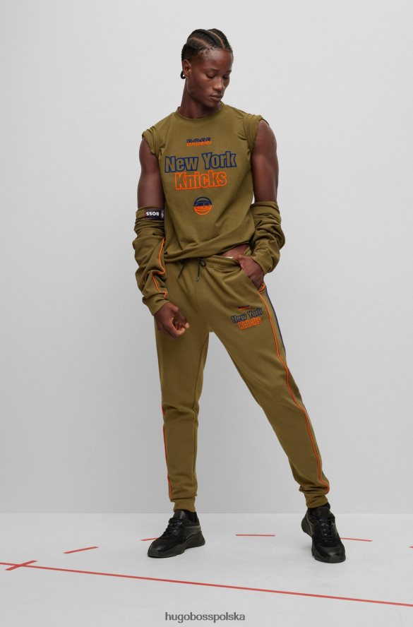 Hugo Boss Koszulka NBA ze stretchem i bawełną knicks NBA R0X0H61778