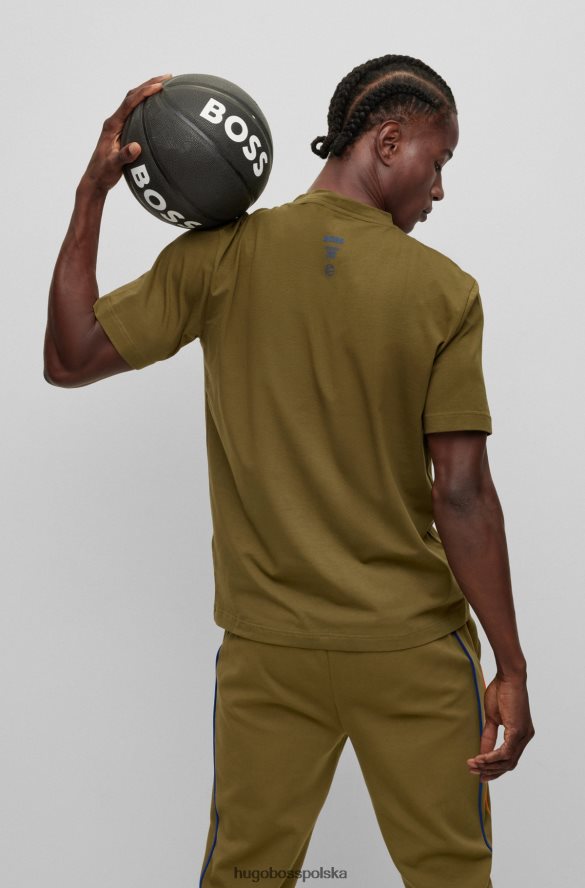 Hugo Boss Koszulka NBA ze stretchem i bawełną knicks NBA R0X0H61778