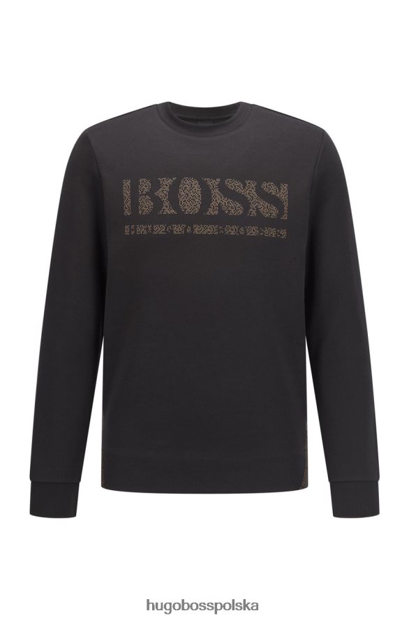 Hugo Boss Kultowe salbo z okrągłym dekoltem 50456419 granatowe granatowy/czarny/biały R0X0H6215