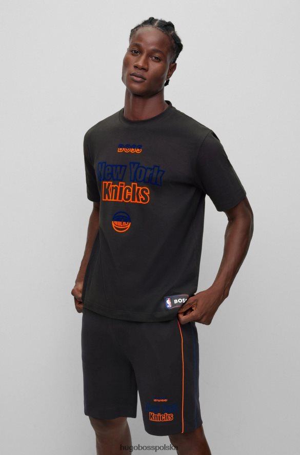 Hugo Boss Nowa koszulka & NBA z elastycznej bawełny knicks NBA R0X0H61786