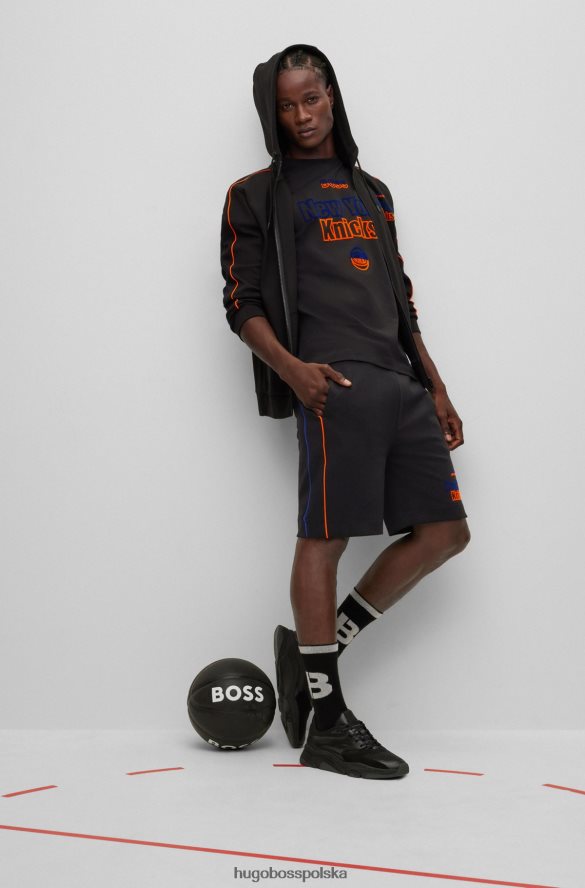 Hugo Boss Nowa koszulka & NBA z elastycznej bawełny knicks NBA R0X0H61786