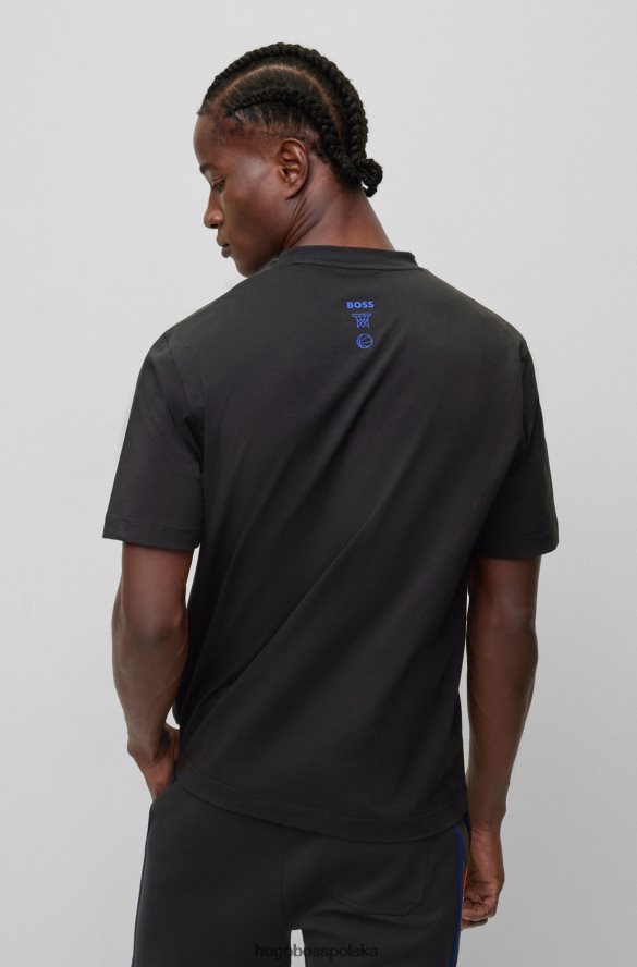 Hugo Boss Nowa koszulka & NBA z elastycznej bawełny knicks NBA R0X0H61786