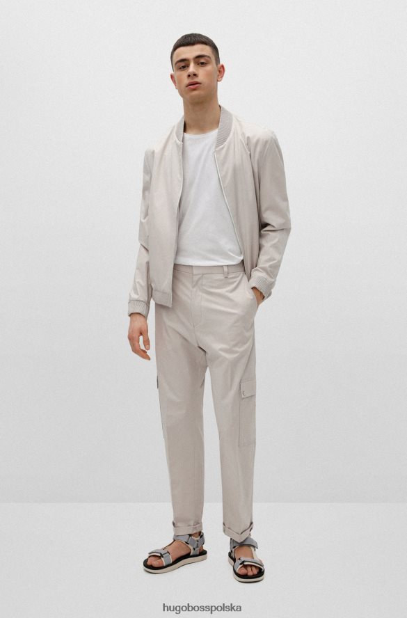 Hugo Boss T-shirt hugo o regularnym kroju z lekkiej bawełny pima w kolorze białym biały R0X0H63366