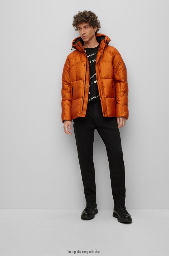 Hugo Boss Wzorzysta bluza porsche x hugo z bawełny interlock czarny R0X0H63572