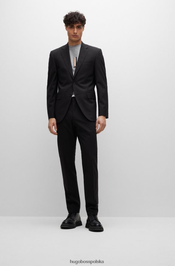 Hugo Boss bawełniana koszulka z nadrukiem logo w kolorze jasnoszarym hugo jasnoszary R0X0H61692