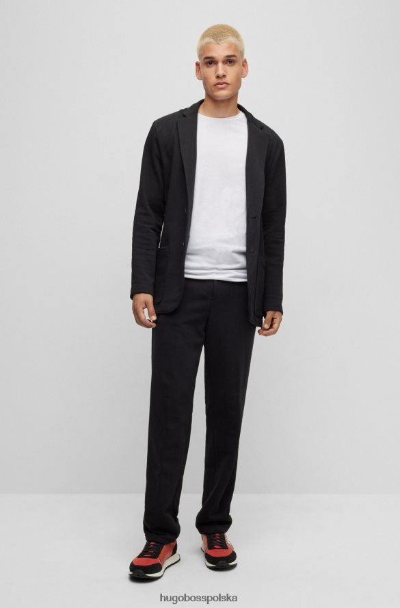 Hugo Boss biały dwupak T-shirtów z okrągłym dekoltem, wykonanych z elastycznego bawełnianego dżerseju hugo biały R0X0H62223