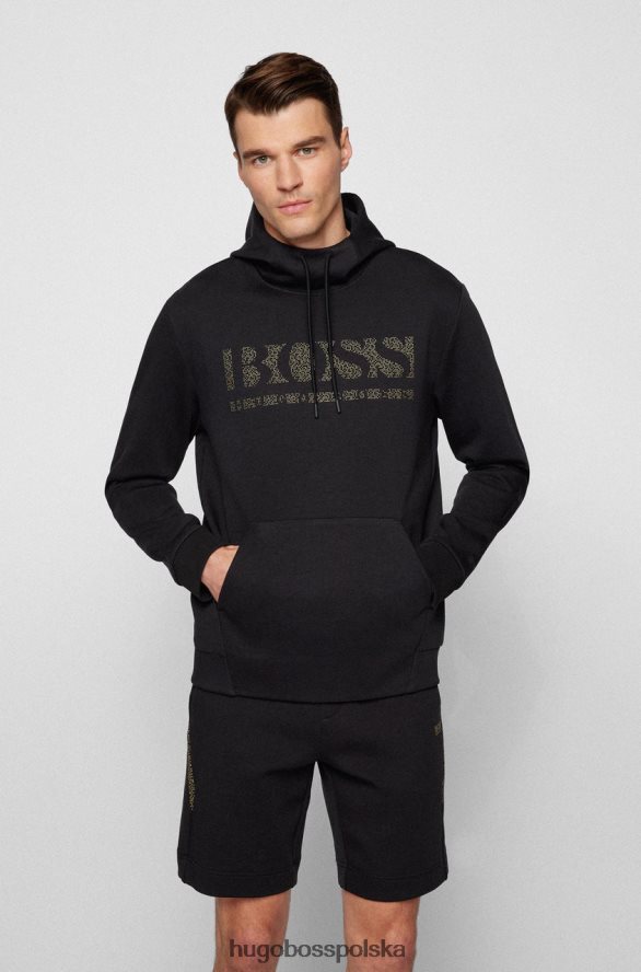 Hugo Boss bluza soody 50456422 czerwona czerwony czarny R0X0H6199
