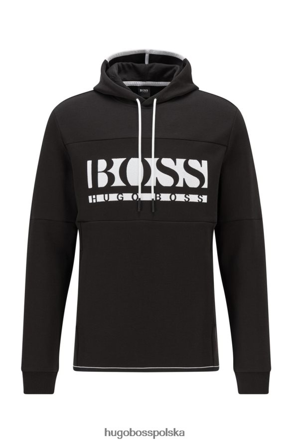 Hugo Boss bluza z kapturem 50451159 szara szary/czarny/granatowy R0X0H6243