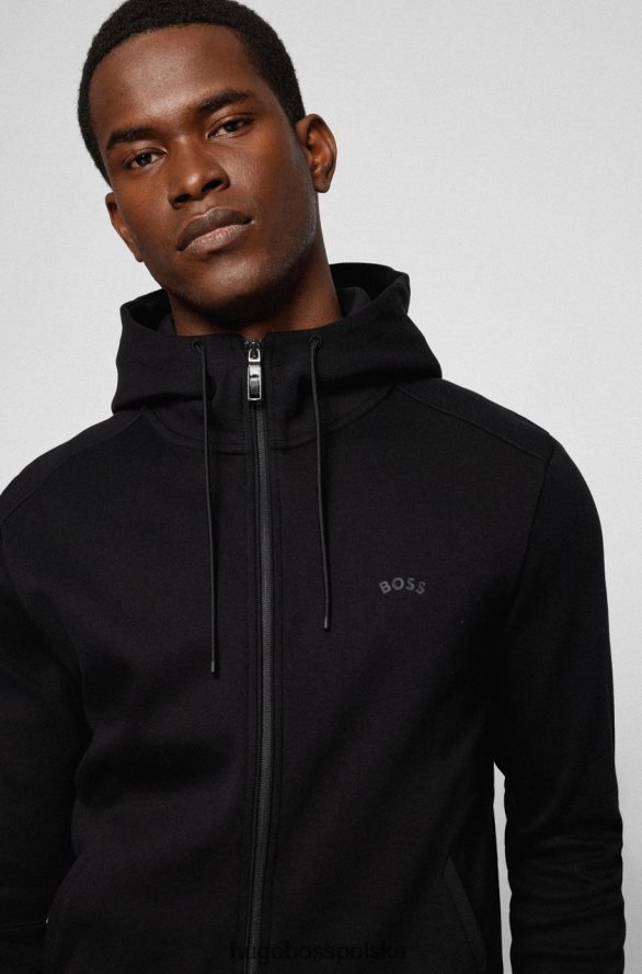 Hugo Boss jersey saggy 50469104 granatowy granatowy/czarny R0X0H6133