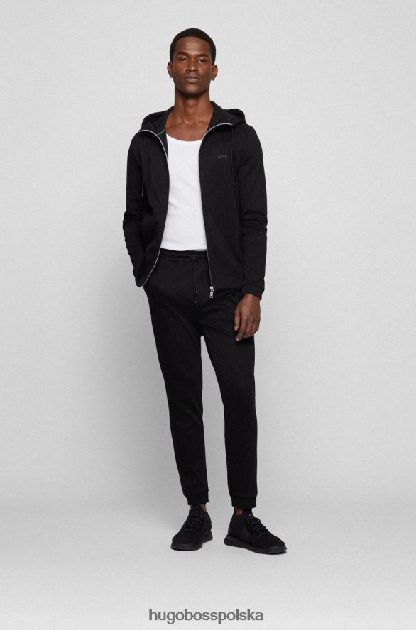 Hugo Boss jersey saggy 50469104 granatowy granatowy/czarny R0X0H6133