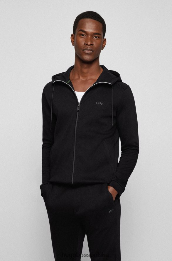 Hugo Boss jersey saggy 50469104 granatowy granatowy/czarny R0X0H6133