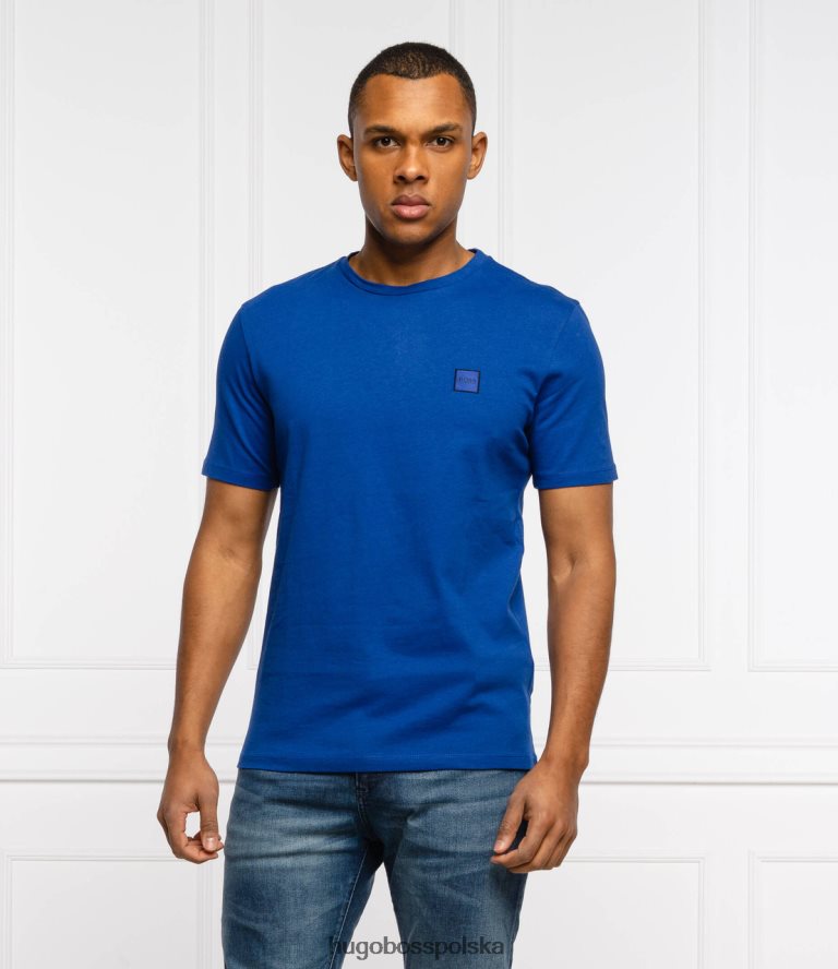 Hugo Boss koszulka opowieść 50459448 beżowa beżowy/niebieski/niebieski/różowy/szałwiowy R0X0H6118