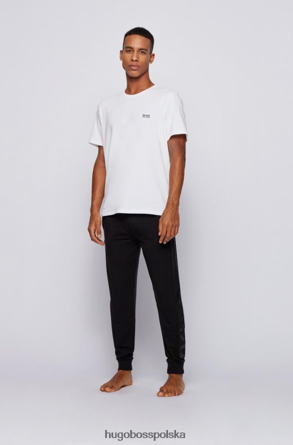 Hugo Boss koszulka s/s mix&match 50381904 biała biały/czarny/granatowy R0X0H6316