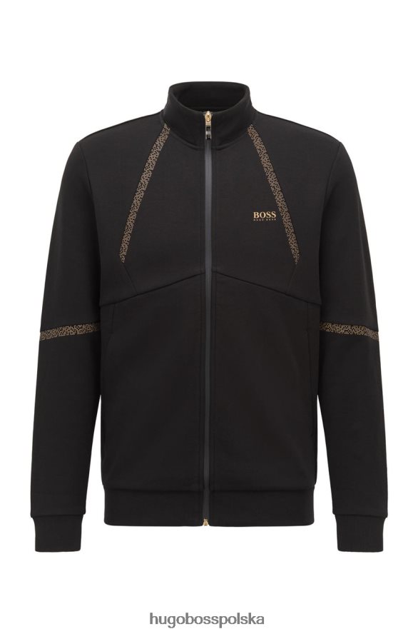 Hugo Boss koszulka skaz 50456409 granatowa granatowy/czarny R0X0H6218