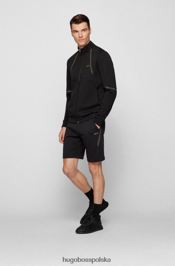 Hugo Boss koszulka skaz 50456409 granatowa granatowy/czarny R0X0H6218