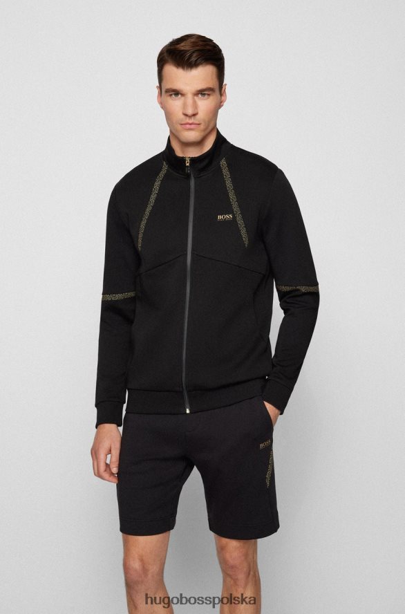 Hugo Boss koszulka skaz 50456409 granatowa granatowy/czarny R0X0H6218