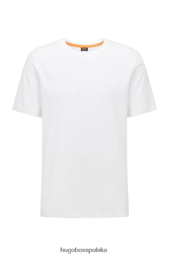 Hugo Boss koszulka tegood 50467926 biała biały/niebieski/beżowy/czerwony/różowy/żółty R0X0H6117