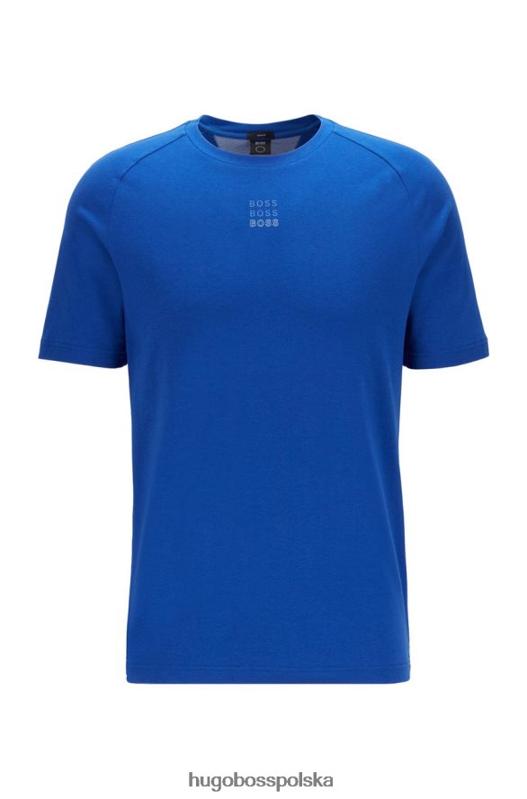 Hugo Boss koszulka thilix 50452827 niebieska niebieski czerwony R0X0H6244