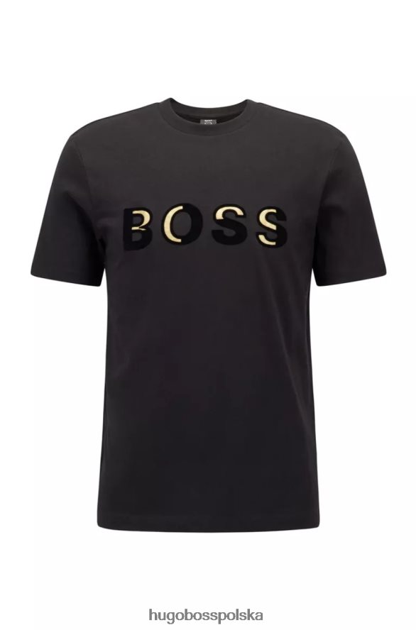 Hugo Boss koszulka tiburt 50462724 czerwona czerwony/biały/czarny R0X0H6221