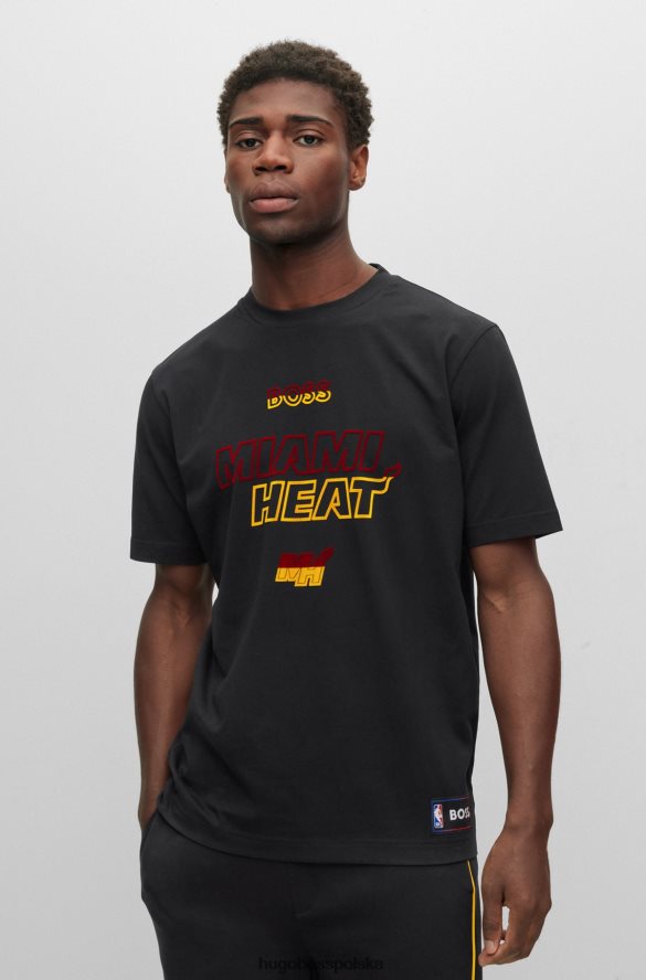 Hugo Boss nowa koszulka & NBA z elastycznej bawełny upał NBA w Miami R0X0H61783