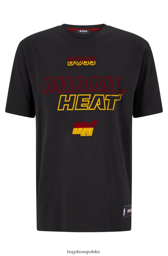 Hugo Boss nowa koszulka & NBA z elastycznej bawełny upał NBA w Miami R0X0H61783