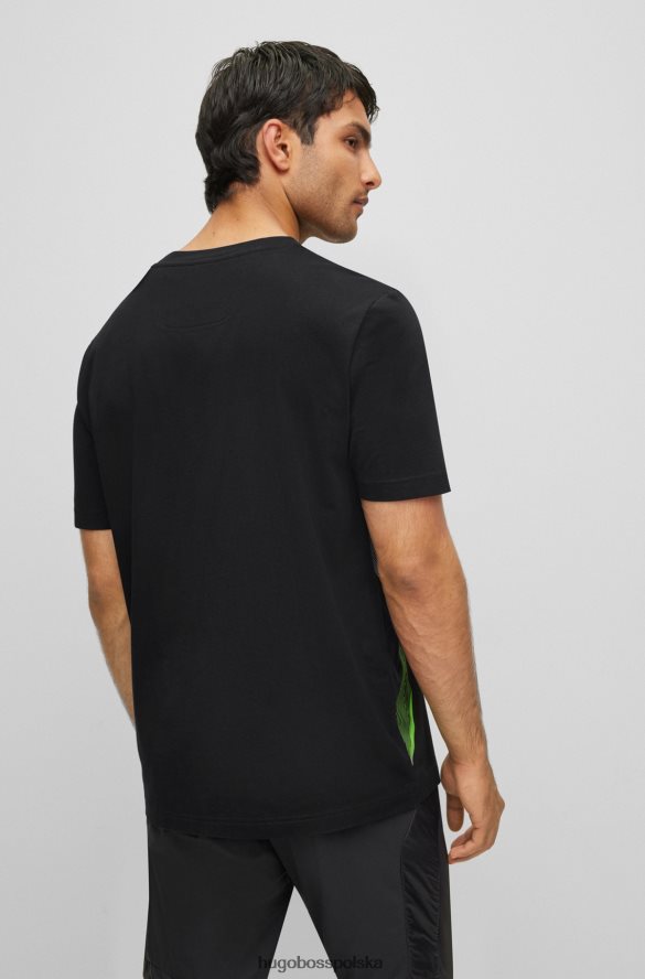Hugo Boss szary hugo dwupak bawełnianych t-shirtów z dynamiczną grafiką szary R0X0H62360