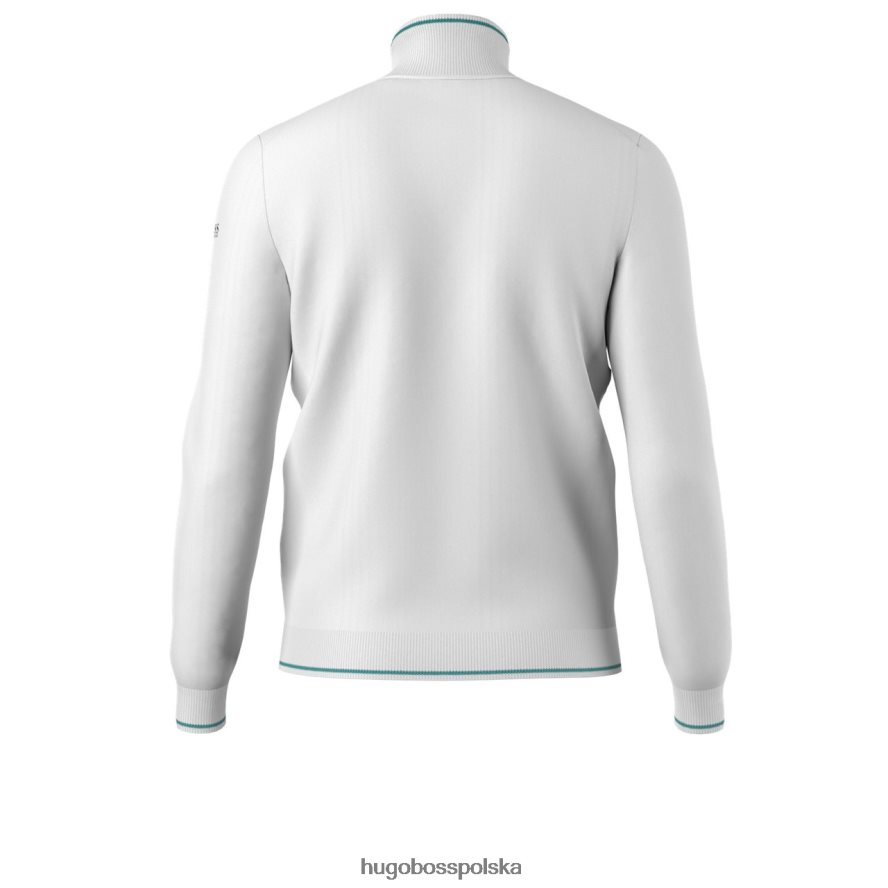 Hugo Boss zamek błyskawiczny zorico 50452320 szary szaro czarny R0X0H6257