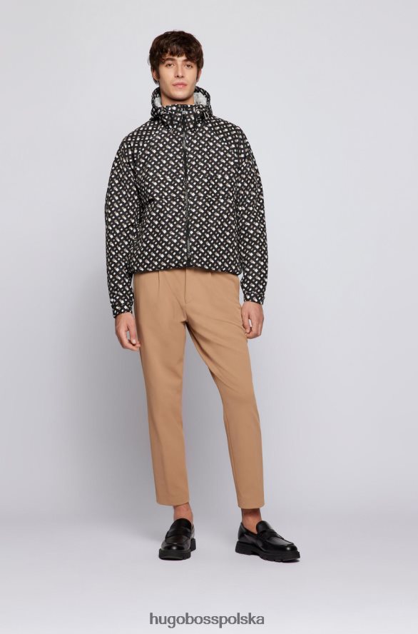 Hugo Boss Kurtka zapinana na zamek Chump 50468394 beżowa beżowy R0X0H639