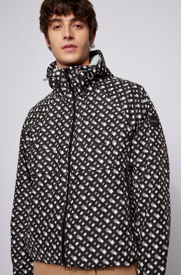 Hugo Boss Kurtka zapinana na zamek Chump 50468394 beżowa beżowy R0X0H639