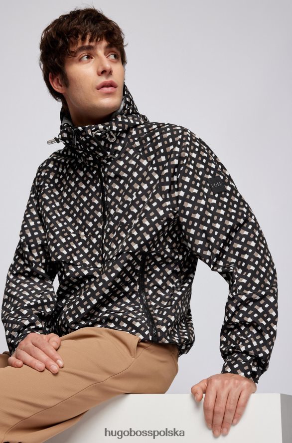 Hugo Boss Kurtka zapinana na zamek Chump 50468394 beżowa beżowy R0X0H639