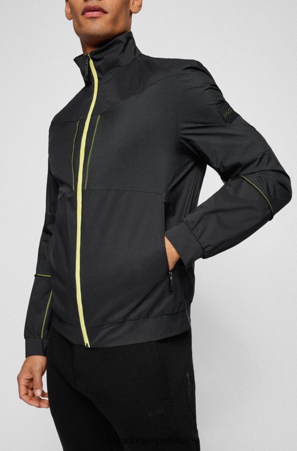 Hugo Boss Kurtka zapinana na zamek j amerigo aj 50467938 czarna czarny R0X0H638